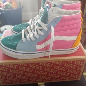 Multi color vans